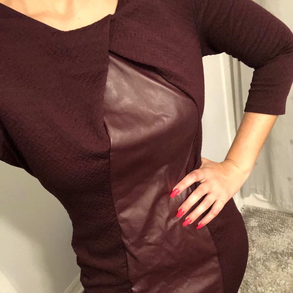 Like & I’ll Discount NY&Co Pleather Dress